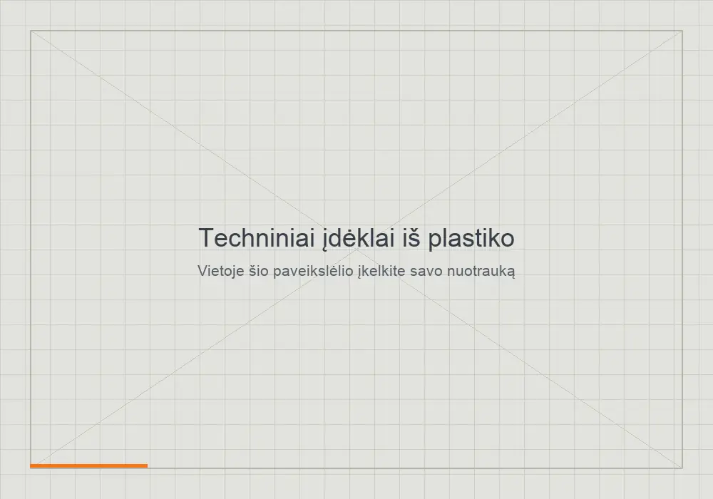 Techninės tarpinės, išpjautos iš EPDM gumos